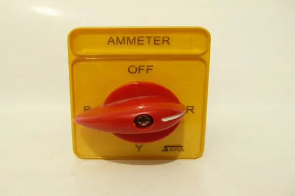 Ammeter Selector Switch, SA16-4-3 61325 B03, SARA, Italy 